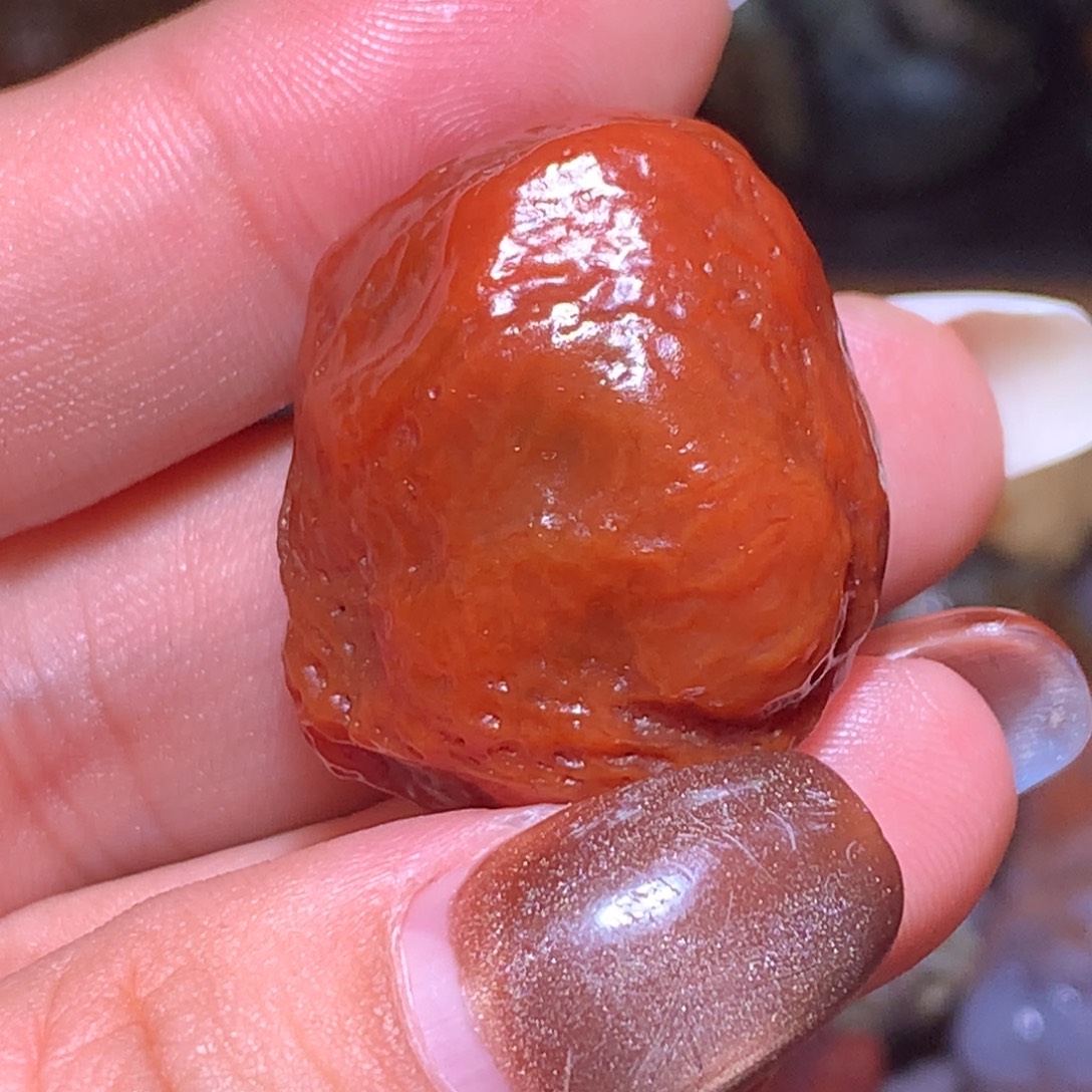 石材红筋脉吊坠。。。。