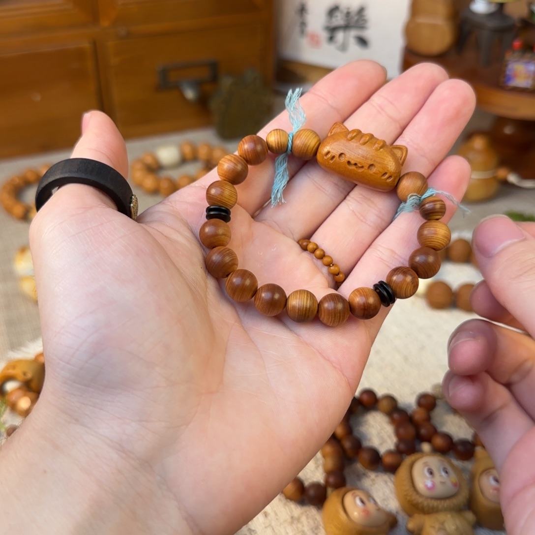 无事牌非洲檀香法棍猫崖柏单圈