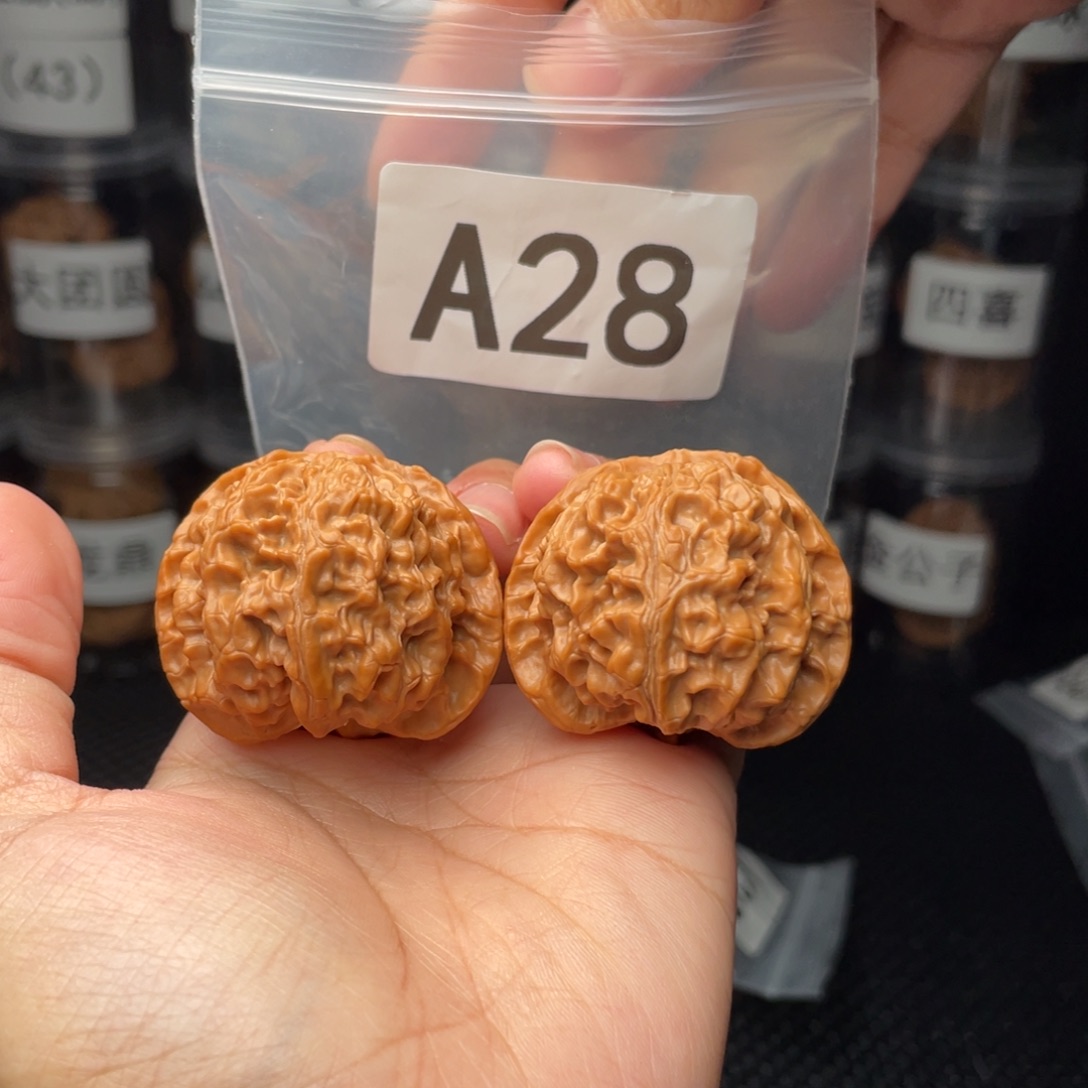 文玩核桃把件全品41苹果