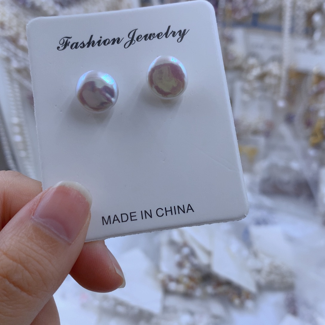 颈饰合金淡水珍珠