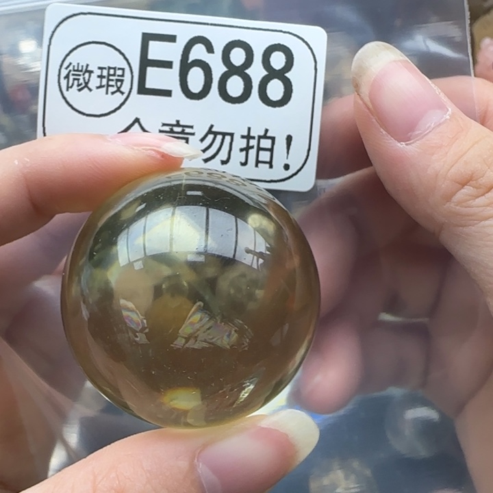 未镶嵌摆件水晶e688