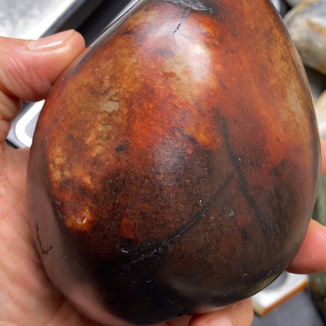 和田玉（糖玉）挂件未镶嵌平*哥