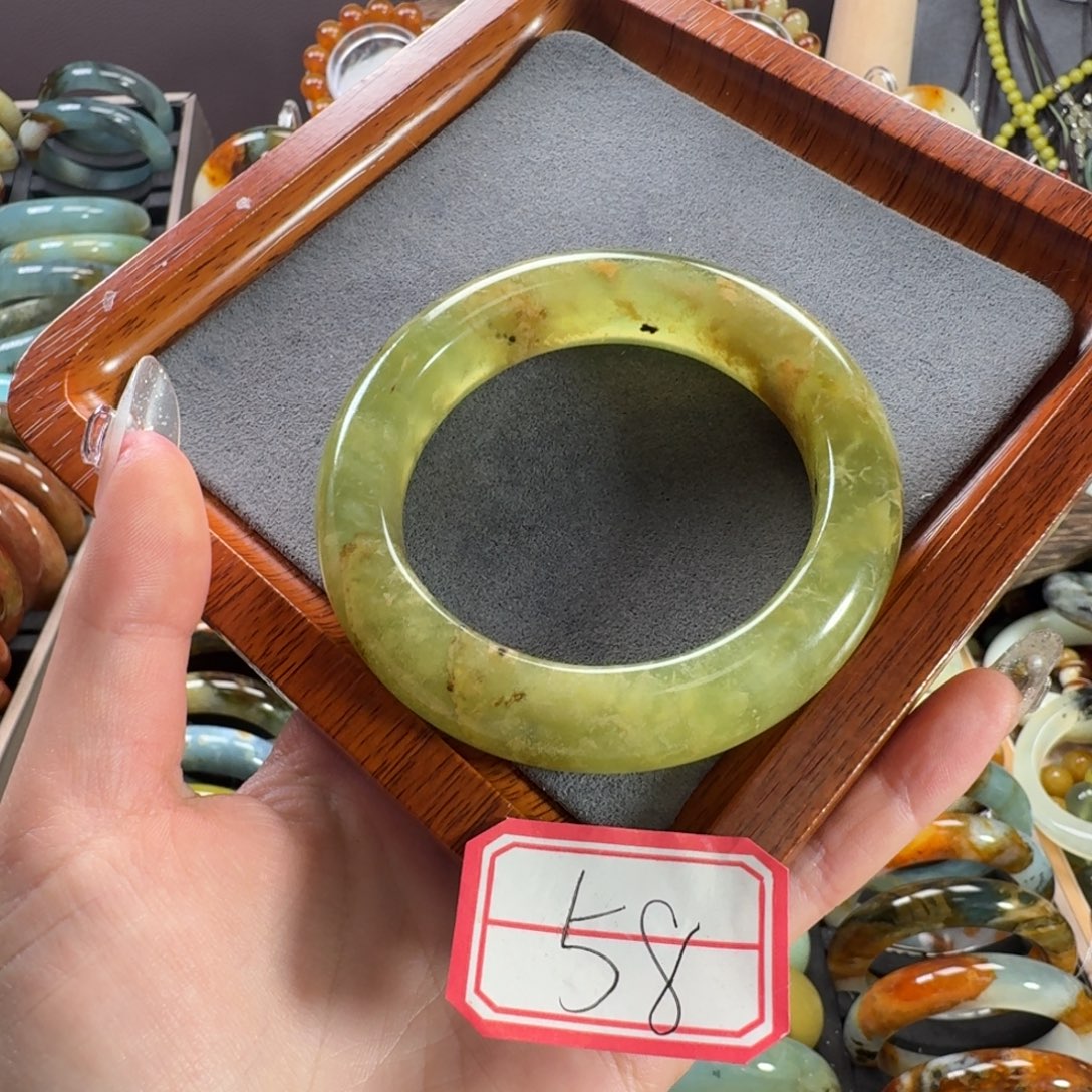 蛇纹石玉合金手镯