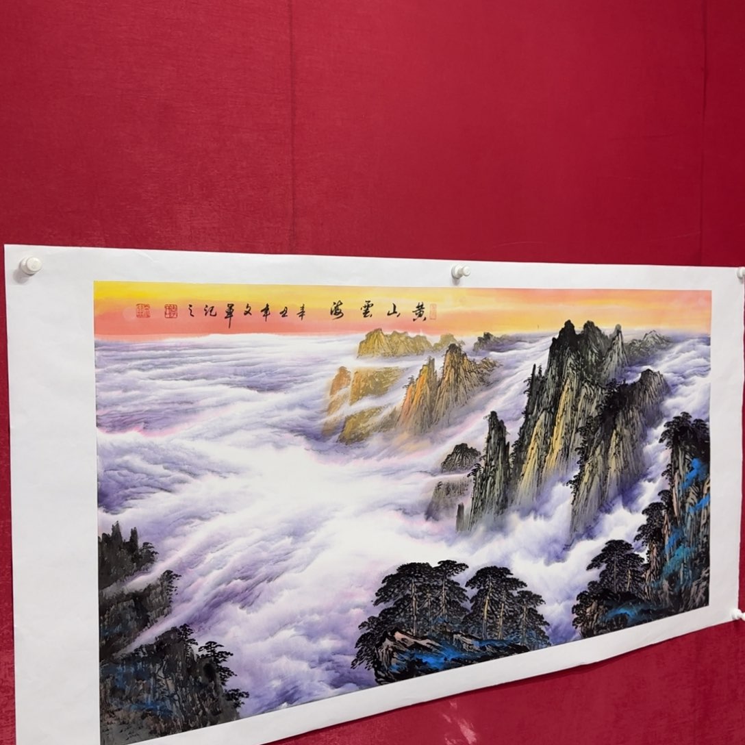 国画国画李文军老师精品