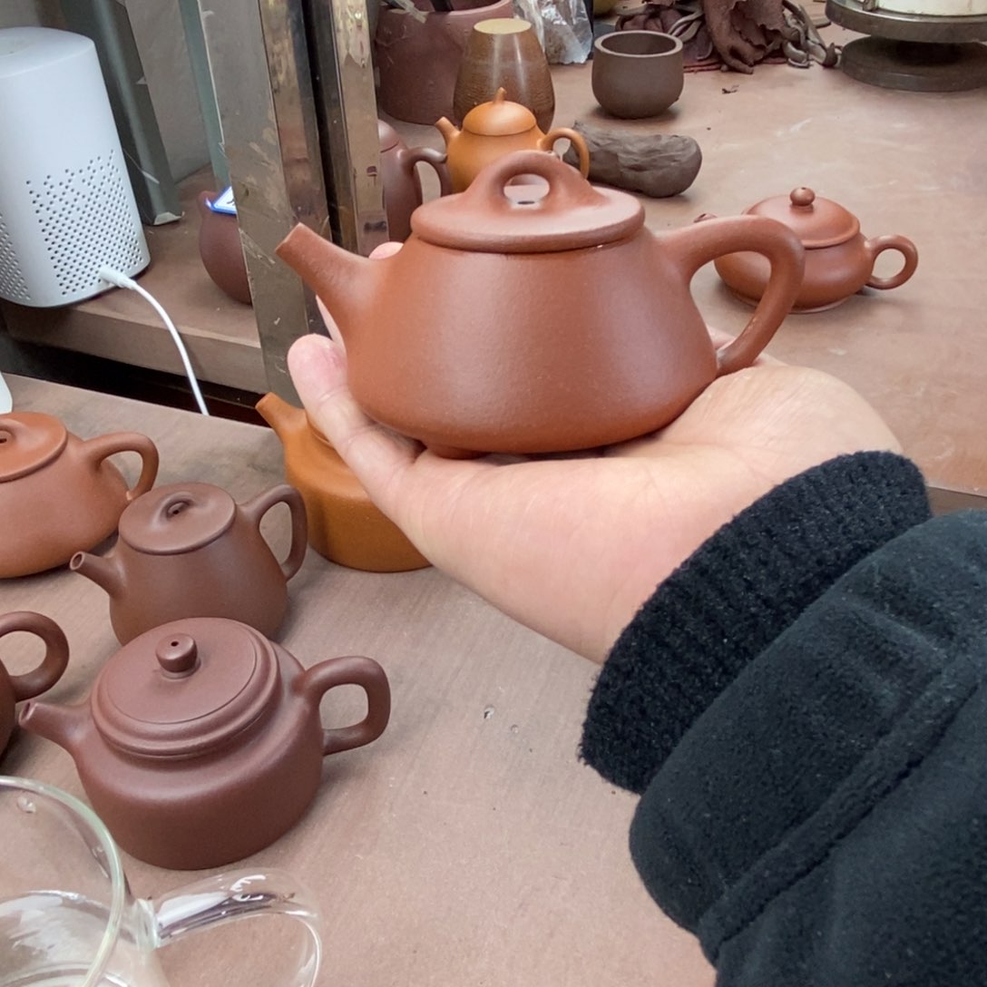 紫砂茶壶紫砂壶石瓢