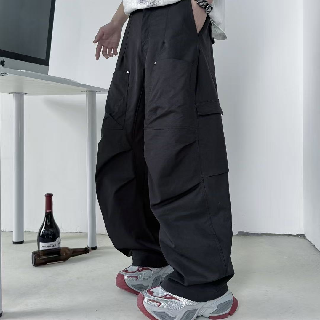 507 素劲2 秋季潮牌高品工装弯刀休闲长裤 K5201-1