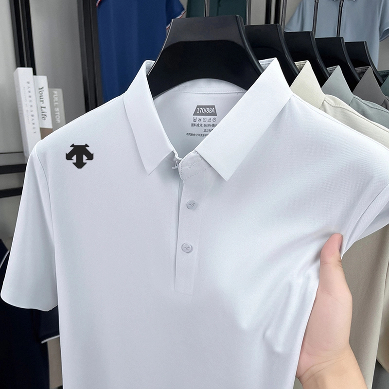 【撤柜 正品清仓】迪家短袖polo衫男潮牌夏季t恤休闲体恤上衣