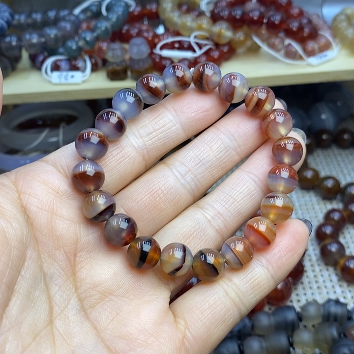 玛瑙/玉髓未镶嵌手链