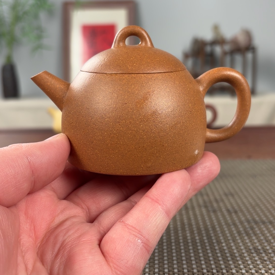 紫砂茶壶黄龙山原矿紫砂壶