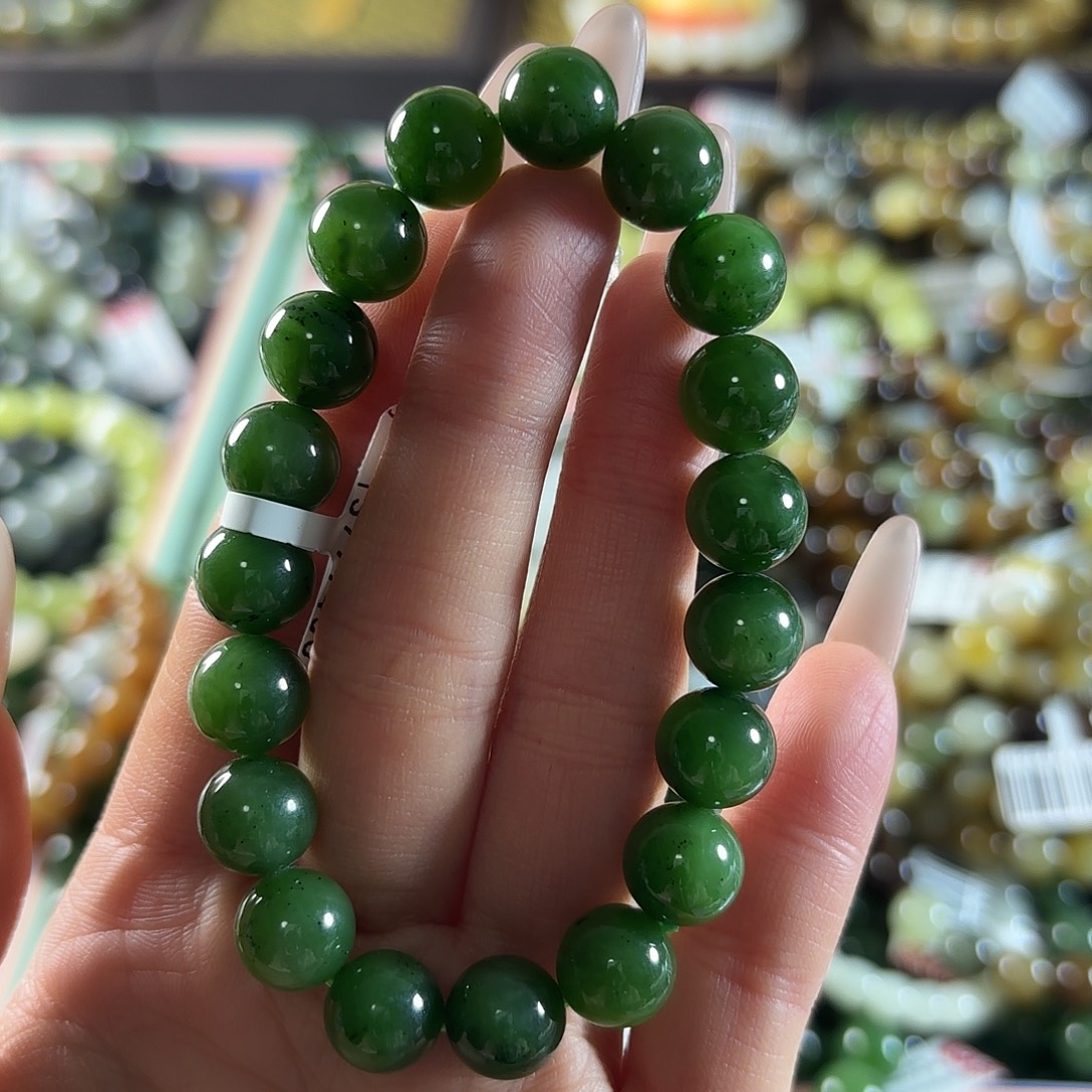 和田玉未镶嵌手链434