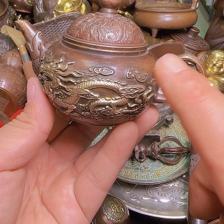 铜器办公室茶室摆件