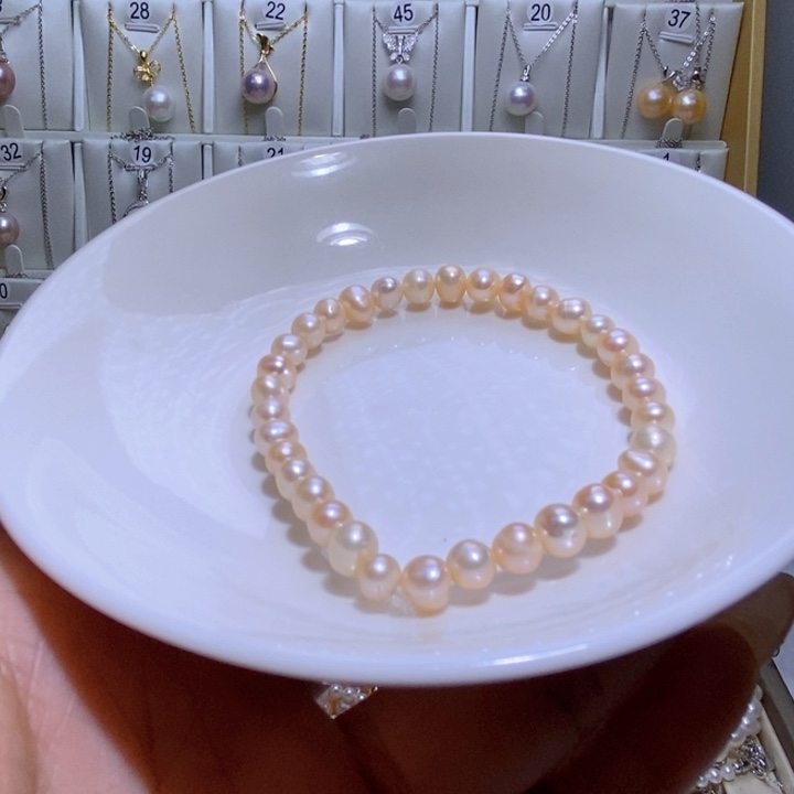 淡水珍珠未镶嵌耳饰