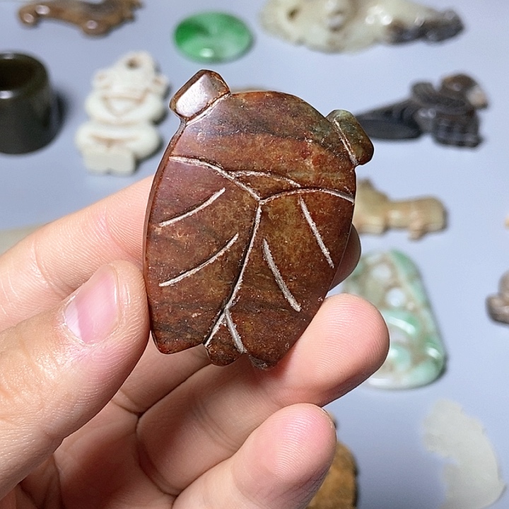 和田玉未镶嵌颈饰30