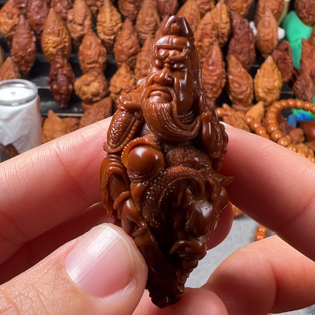 甜***品橄榄核手串/手链核雕