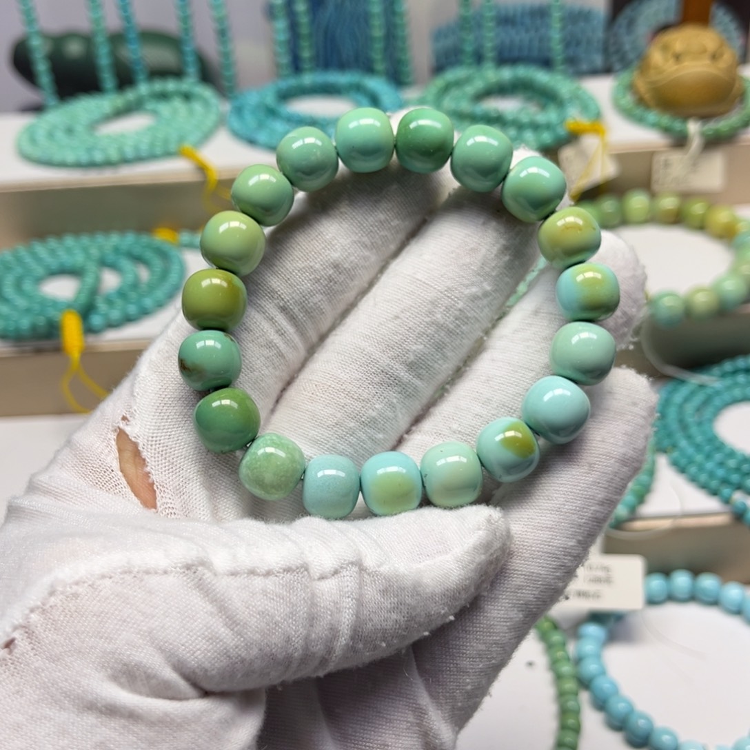 绿松石未镶嵌手链
