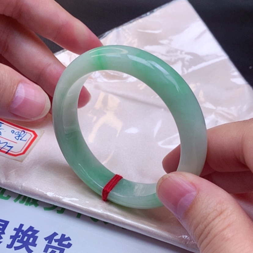 【闪购商品】未镶嵌手镯翡翠翡翠手镯53-54