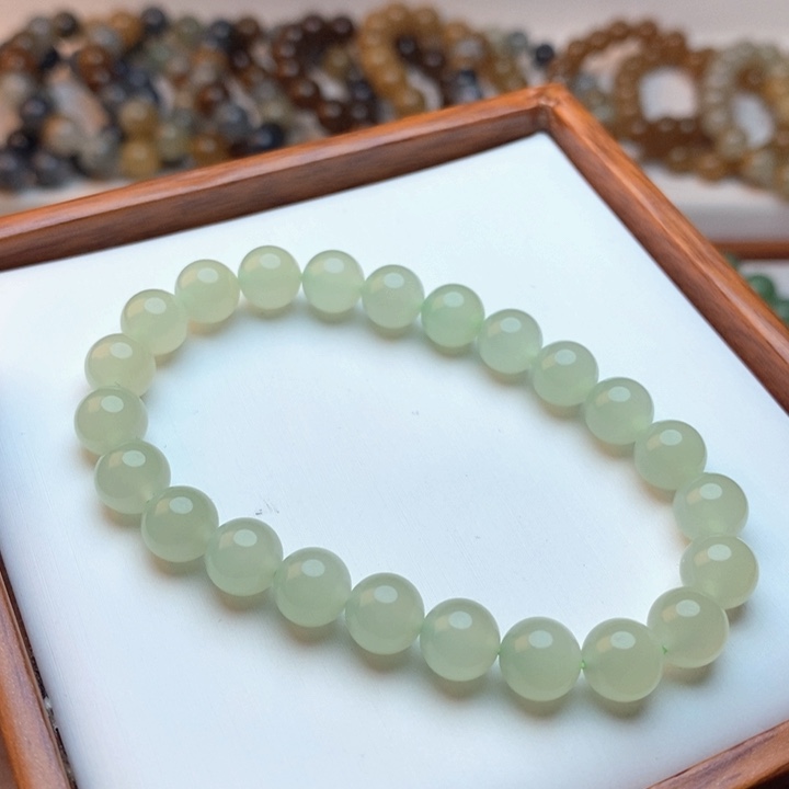 未镶嵌和田玉手链