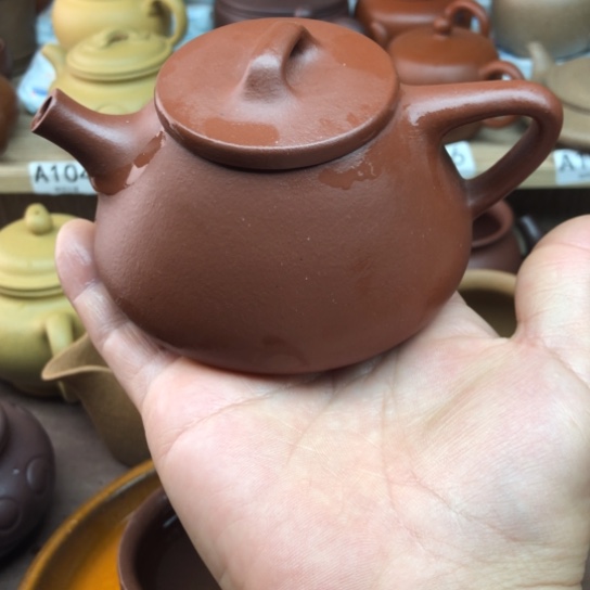茶壶紫砂小红泥平盖纳低石瓢180豪升左右