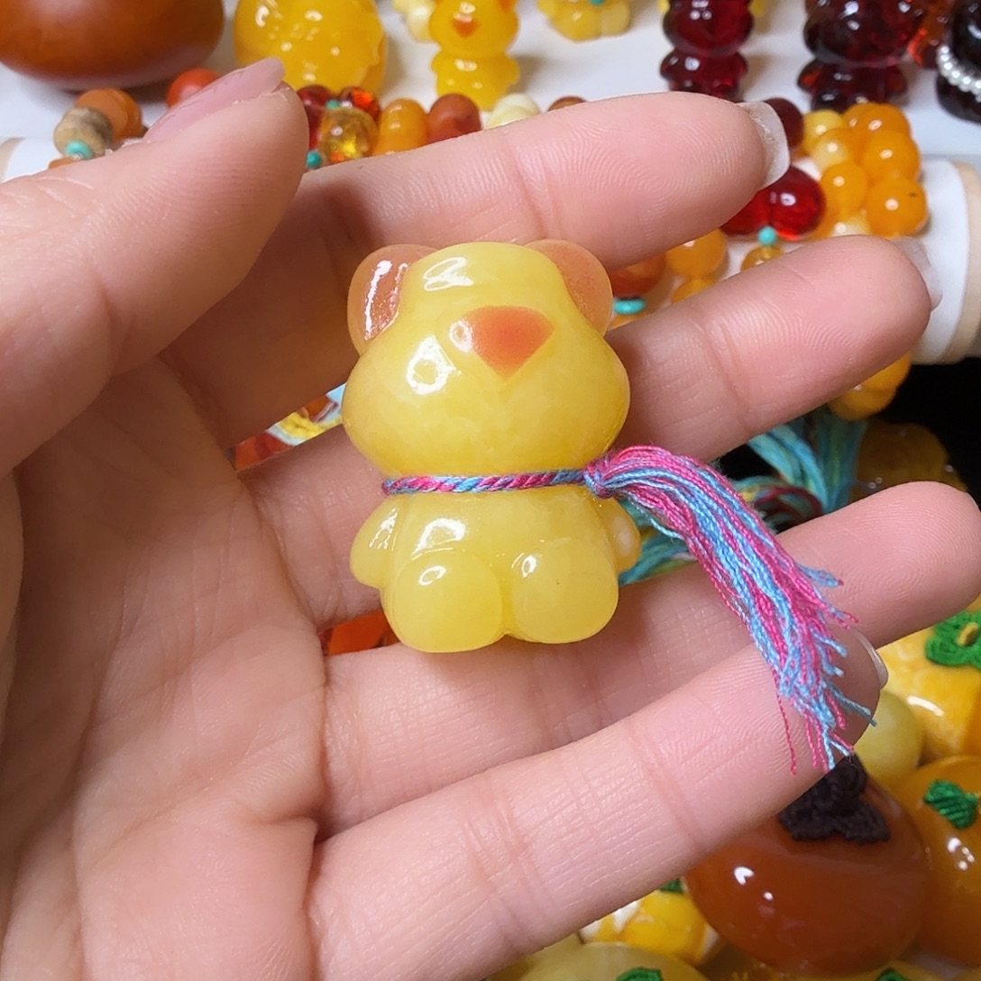 玉***珑非金属小熊单颗单颗