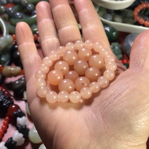 未镶嵌手链和田玉宝*儿