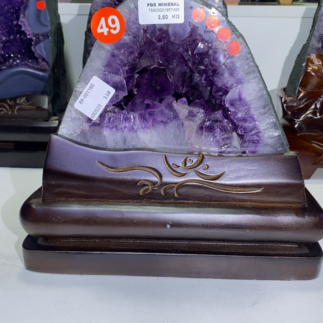 紫晶银S925镶嵌大型摆件（非配饰）
