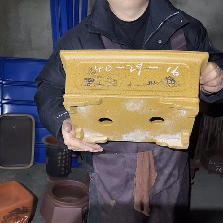 紫砂花盆紫砂等传统