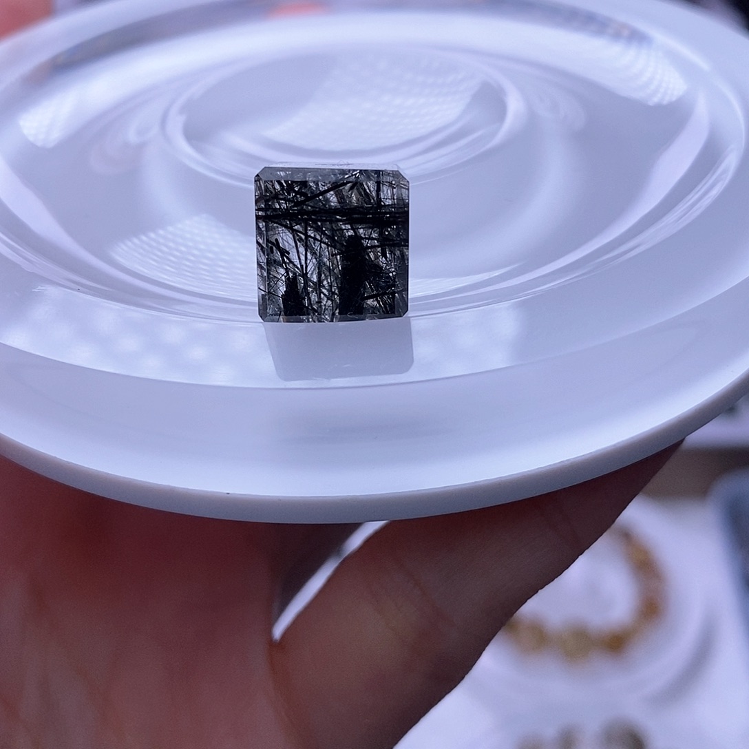 水晶天然水晶定制打孔不退换未镶嵌