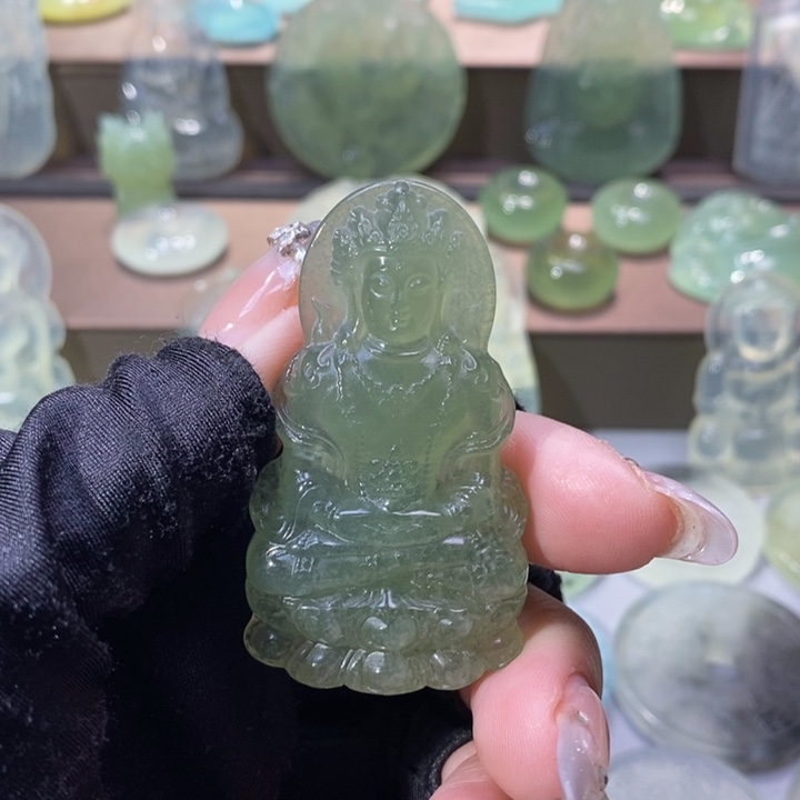 岫玉吊坠未镶嵌吊坠