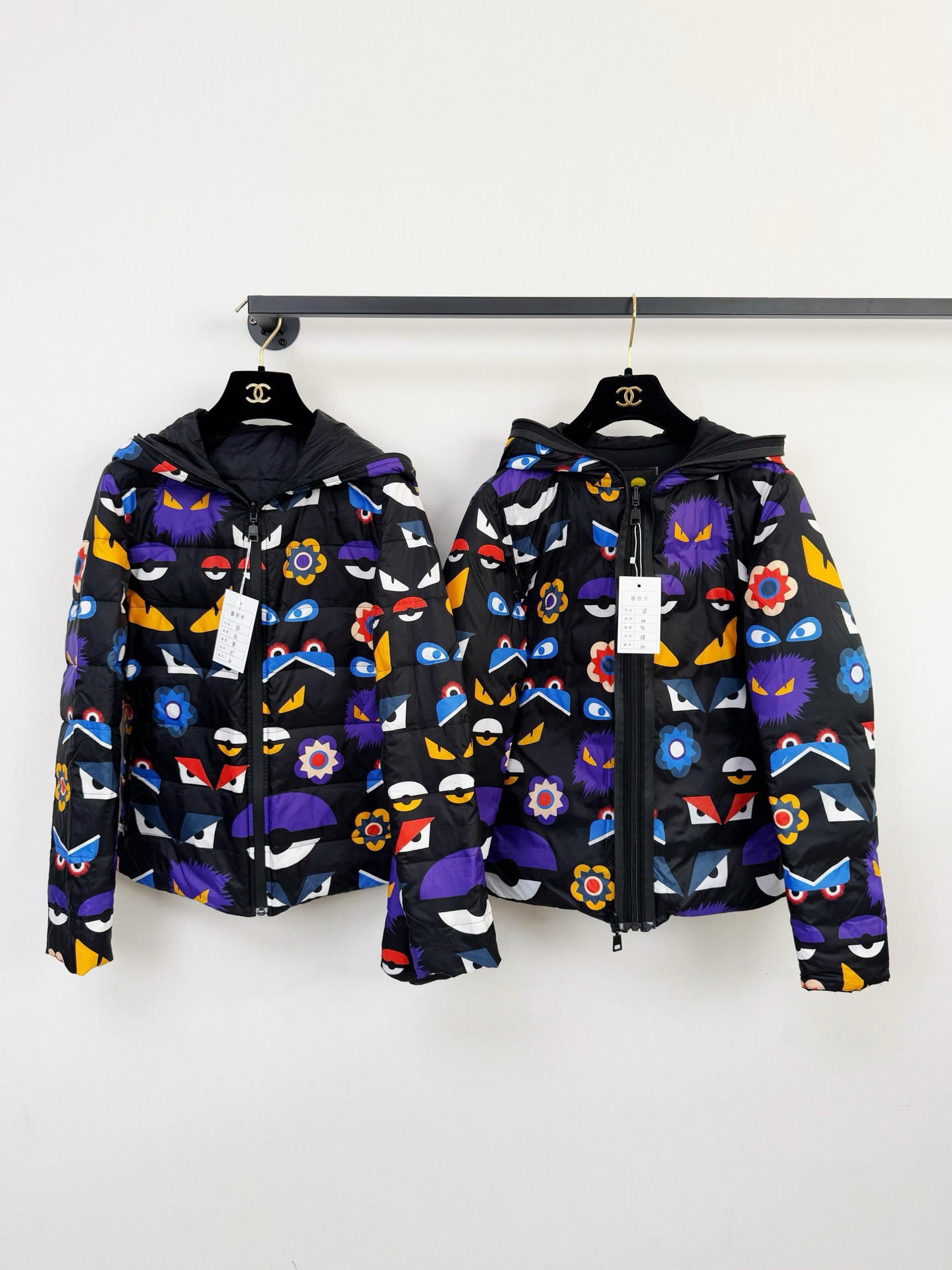 99新 FENDI/芬迪 Fendi双面穿羽绒服/38码/99新