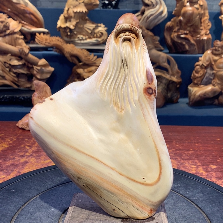 柏木（崖柏）根雕摆件