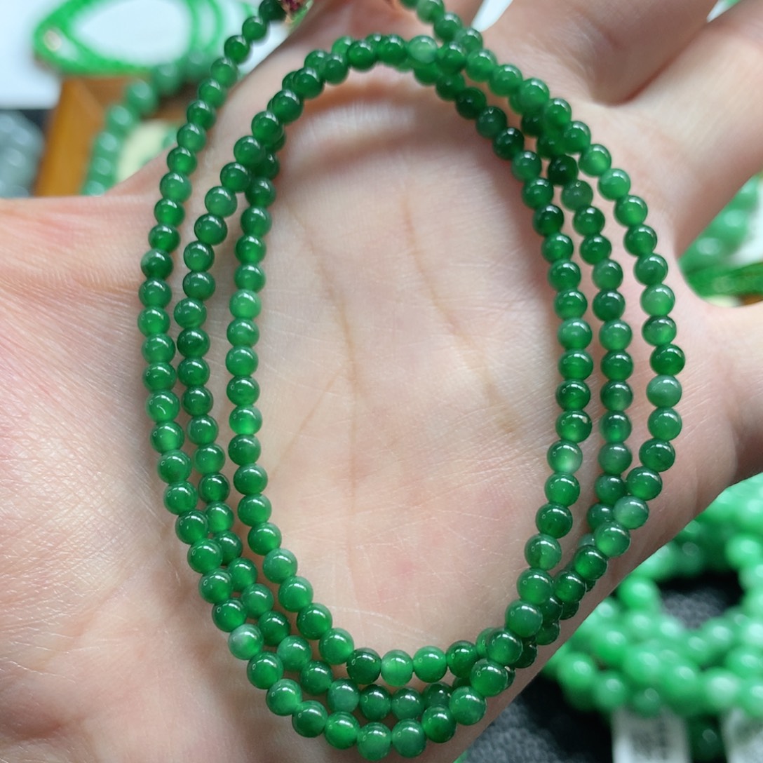 未镶嵌手链翡翠翡翠