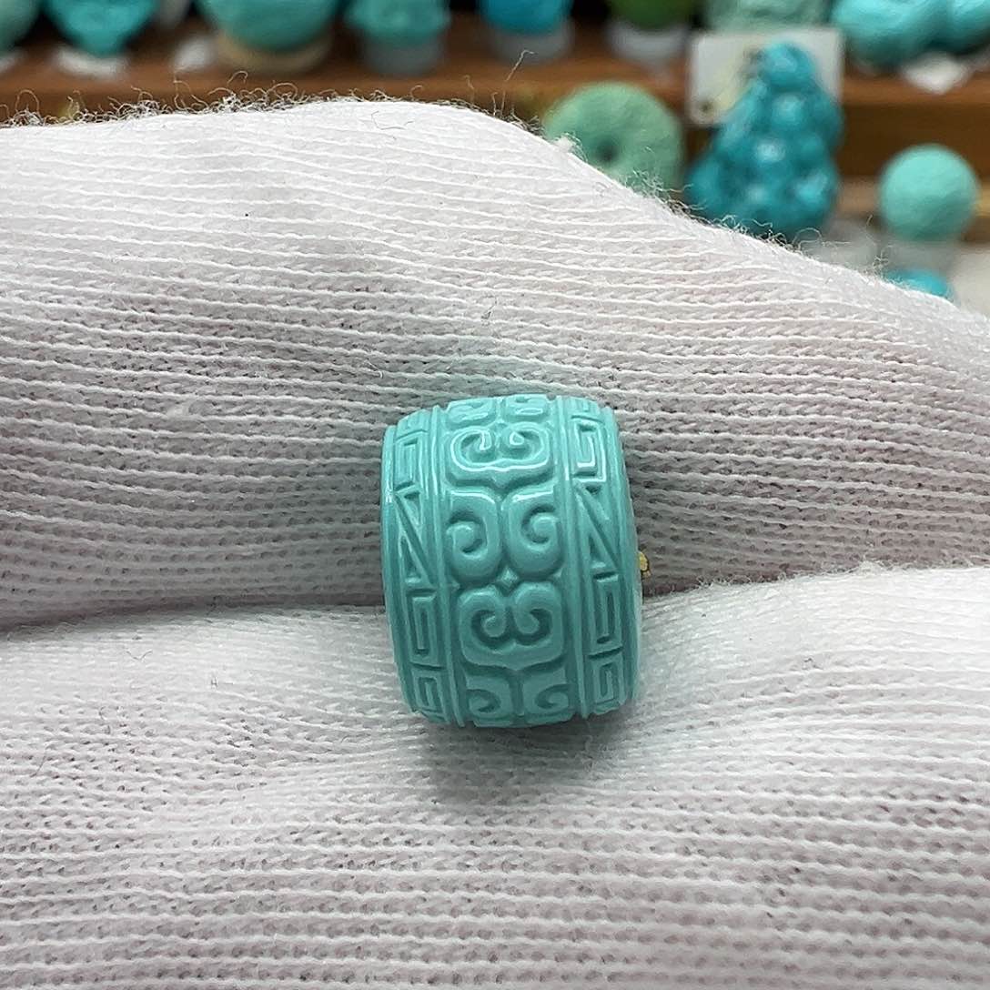 绿松石无相佛未镶嵌