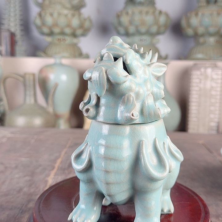 汝窑熏炉品相完美