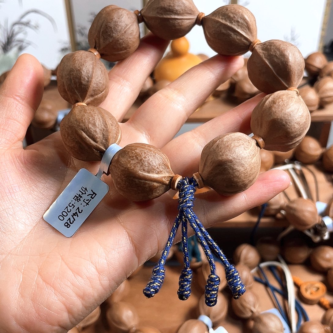 小***了手串/手链橄榄核24/28梅林铁核