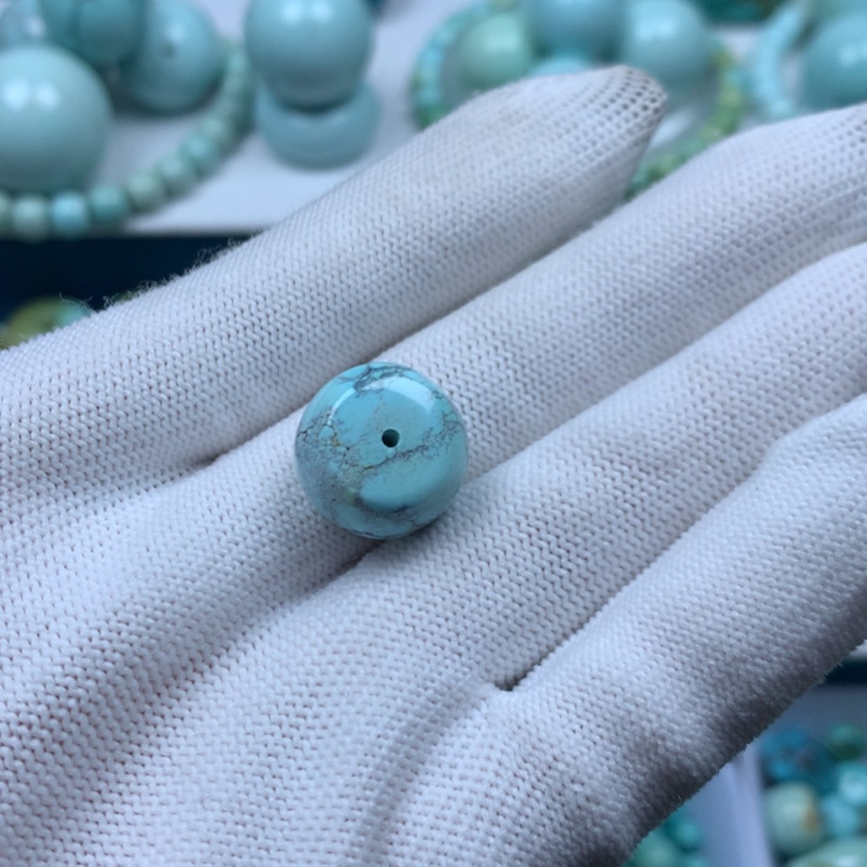 【闪购商品】绿松石珠宝奇石未镶嵌装****克