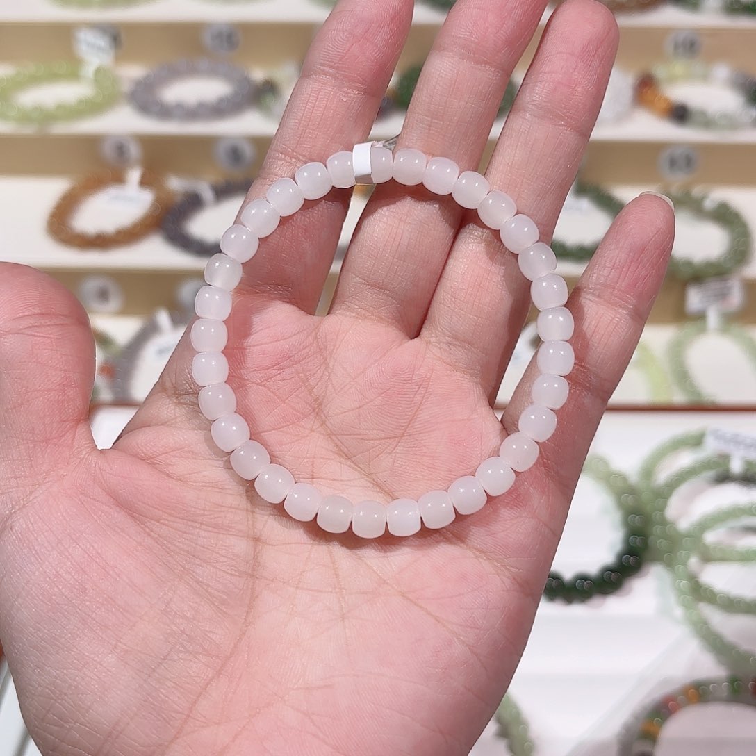 和田玉手链未镶嵌a