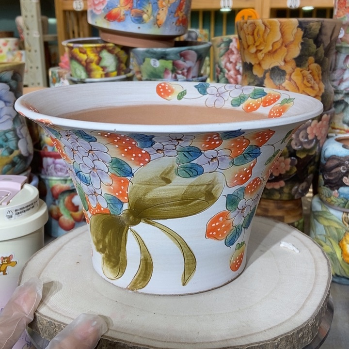 红陶景德镇艺术手绘作品