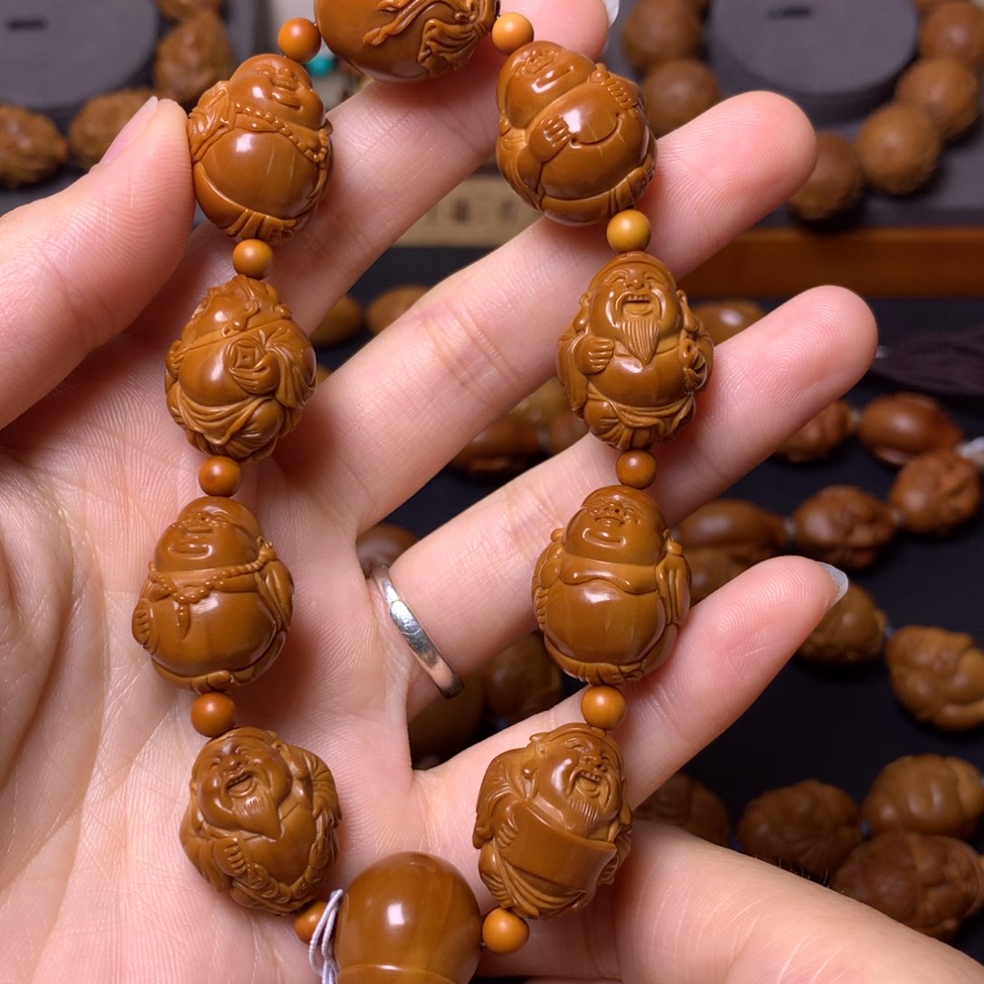 橄榄核手串/手链和气生财