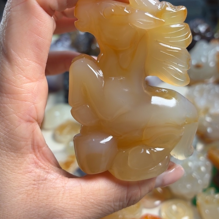 玛瑙/玉髓未镶嵌吊坠(不含链)