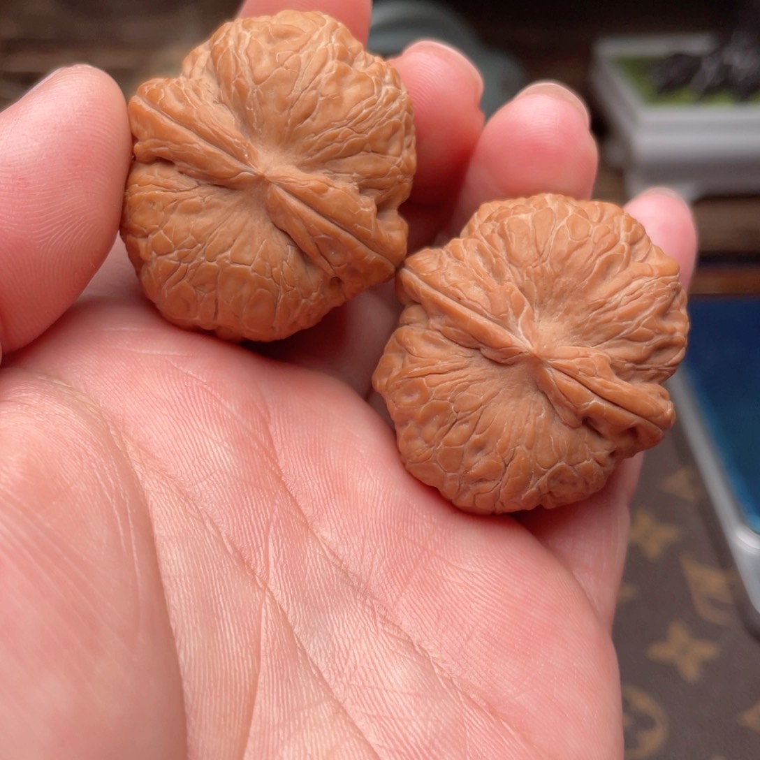 文玩核桃把件G1号38尺元宝