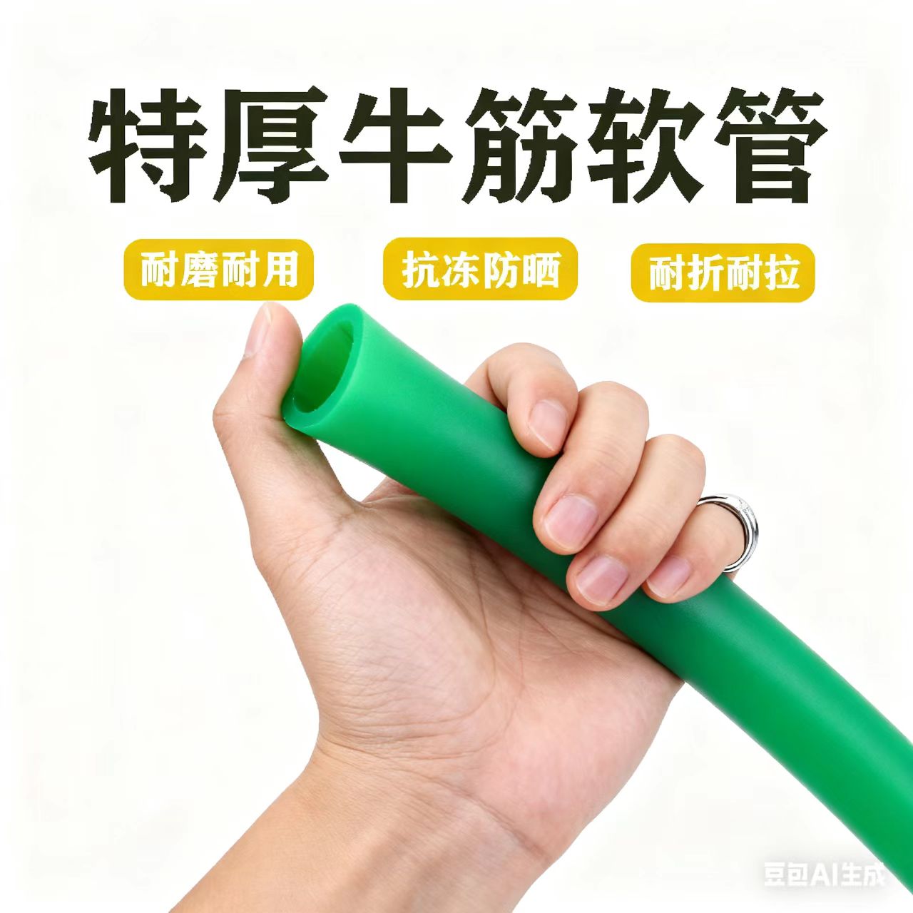 硅胶牛筋管4分自来水管防冻防爆管浇花浇地花园软管抗拖拉软管