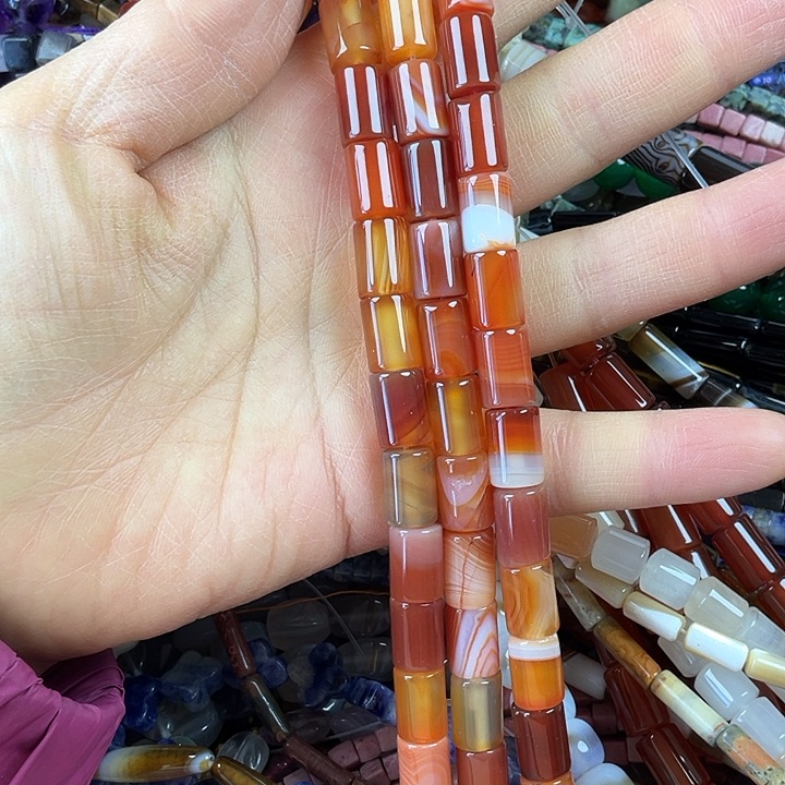 查罗石散珠合金卡8*12一条