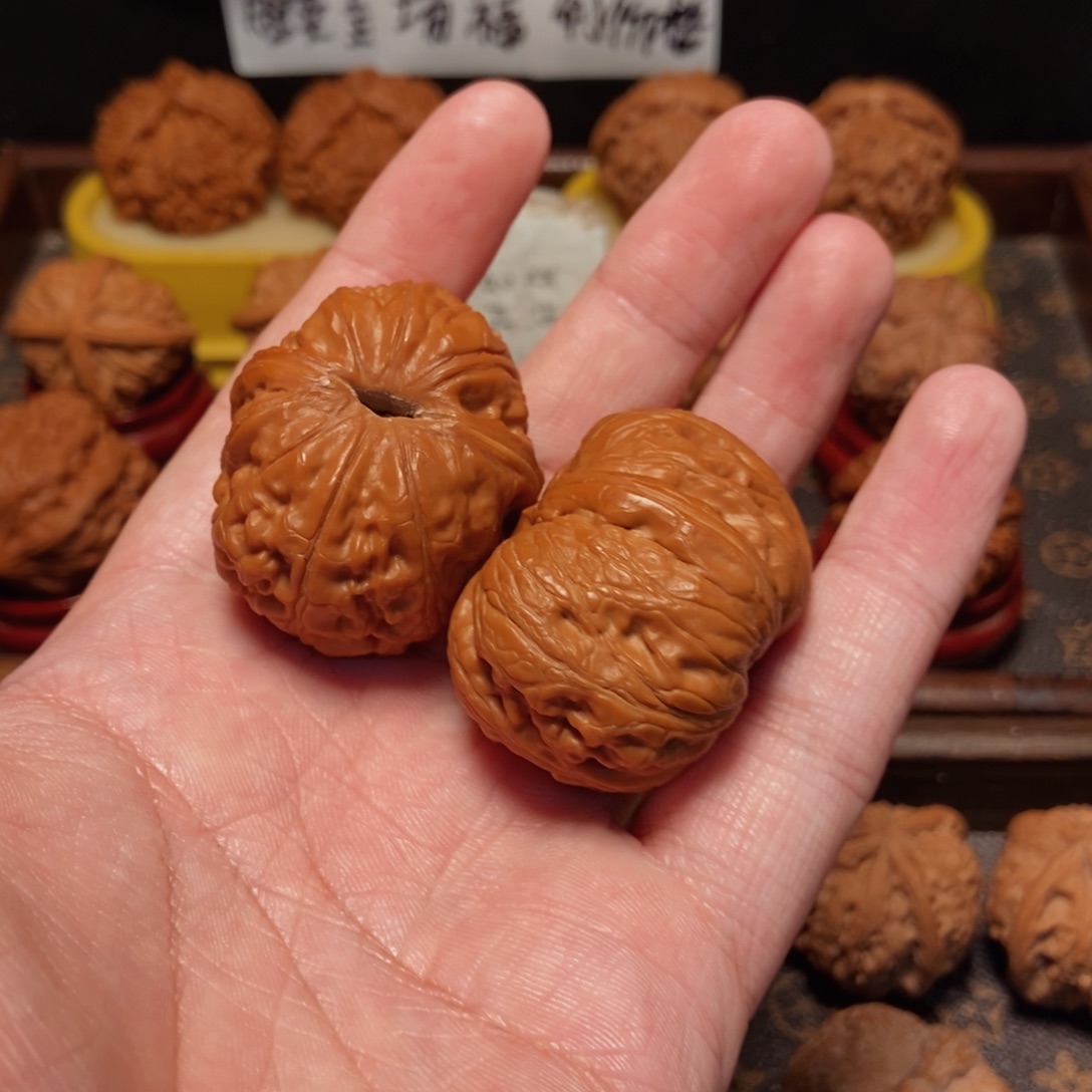 吊坠文玩核桃玖元宝312