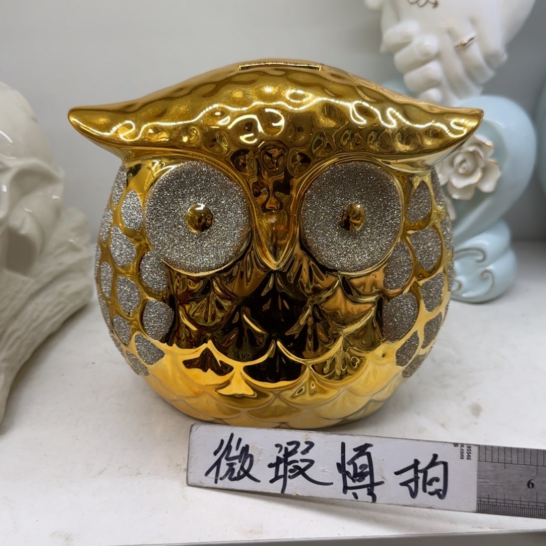 摆件微瑕陶瓷介意勿拍