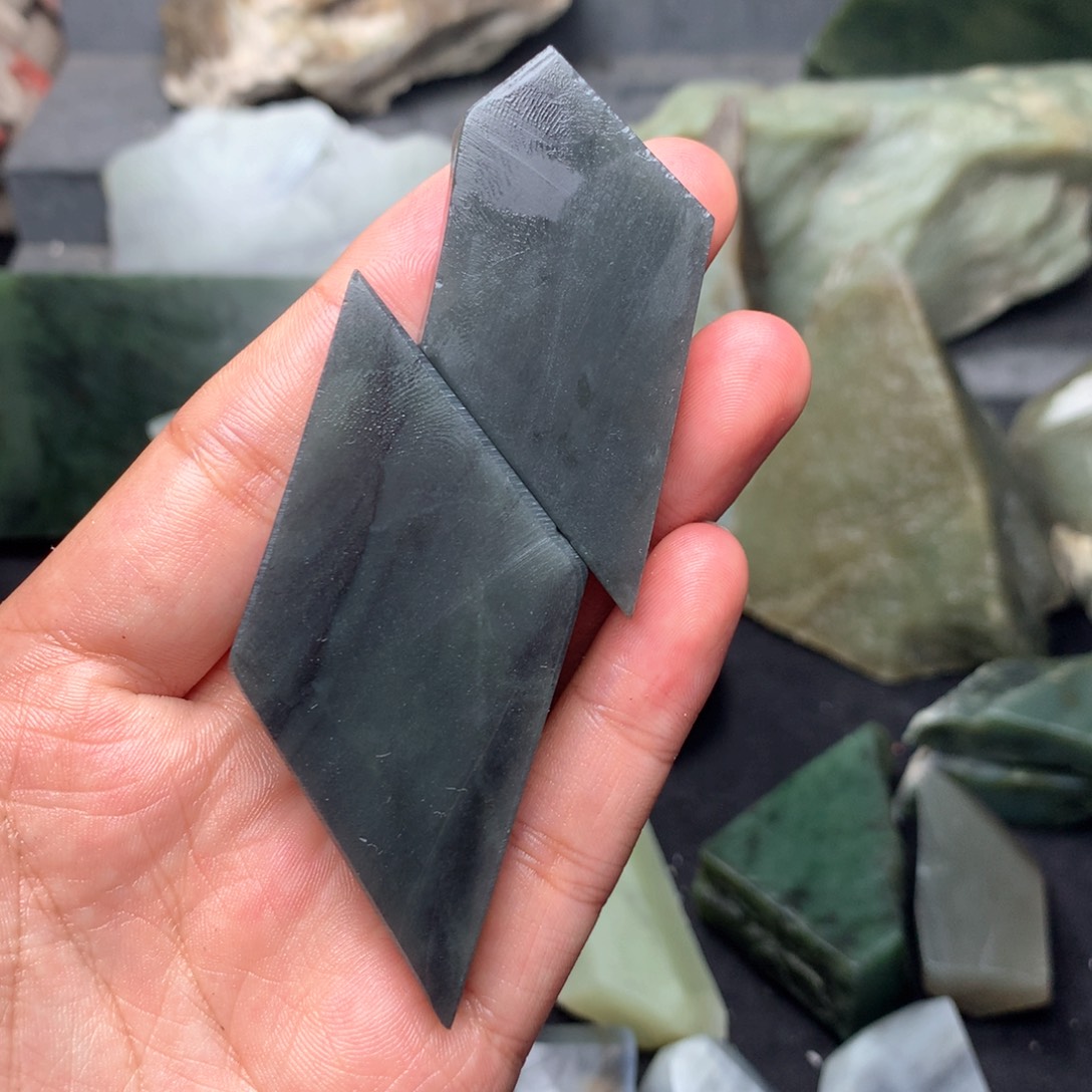 和田玉（糖玉）边角未镶嵌