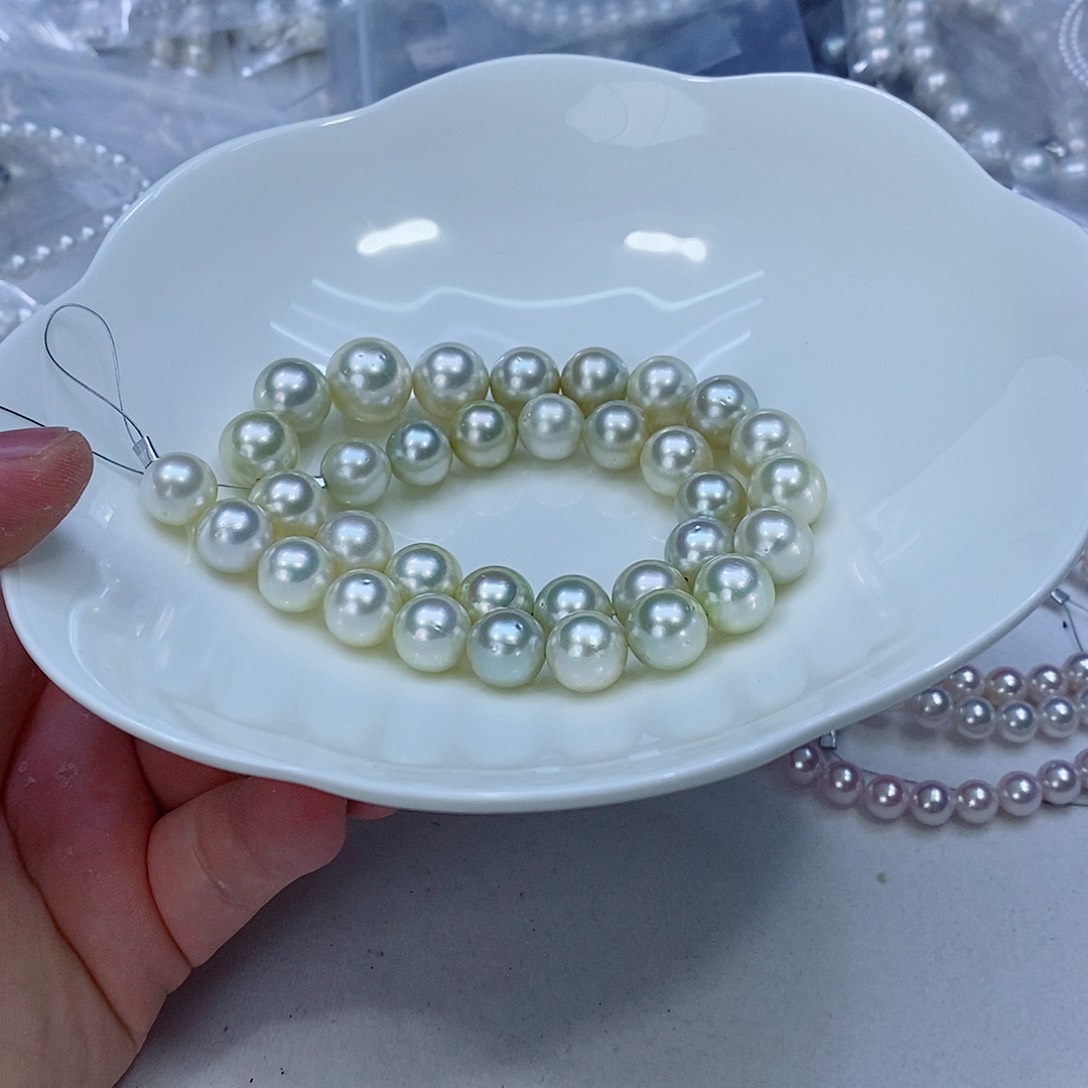 海水珍珠颈饰银S925镶嵌