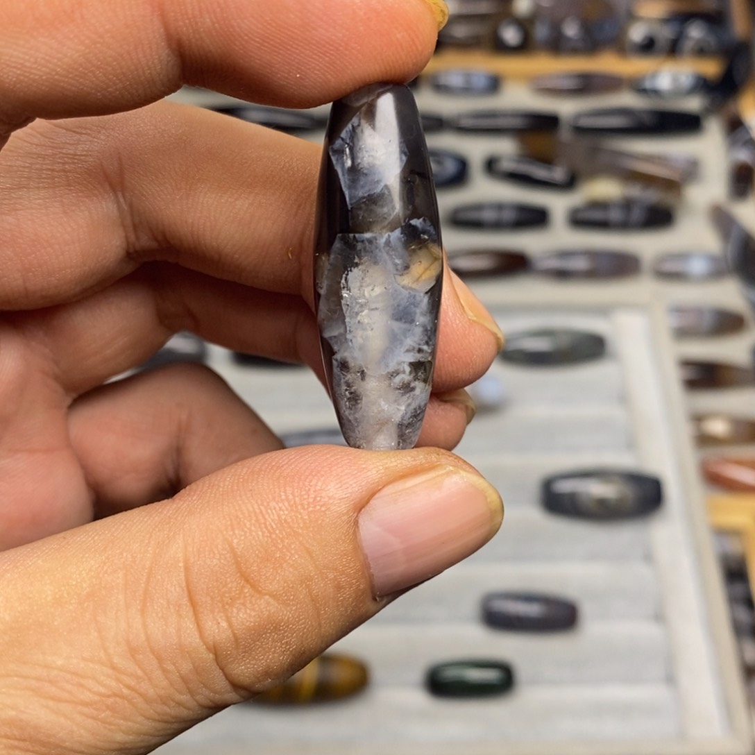 未镶嵌玛瑙/玉髓珠宝半成品飞**夫