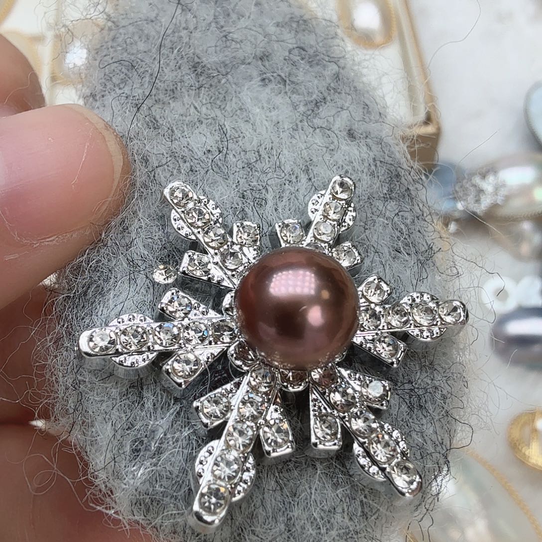 未镶嵌发饰淡水珍珠