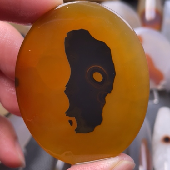 玛瑙/玉髓吊坠(不含链)未镶嵌