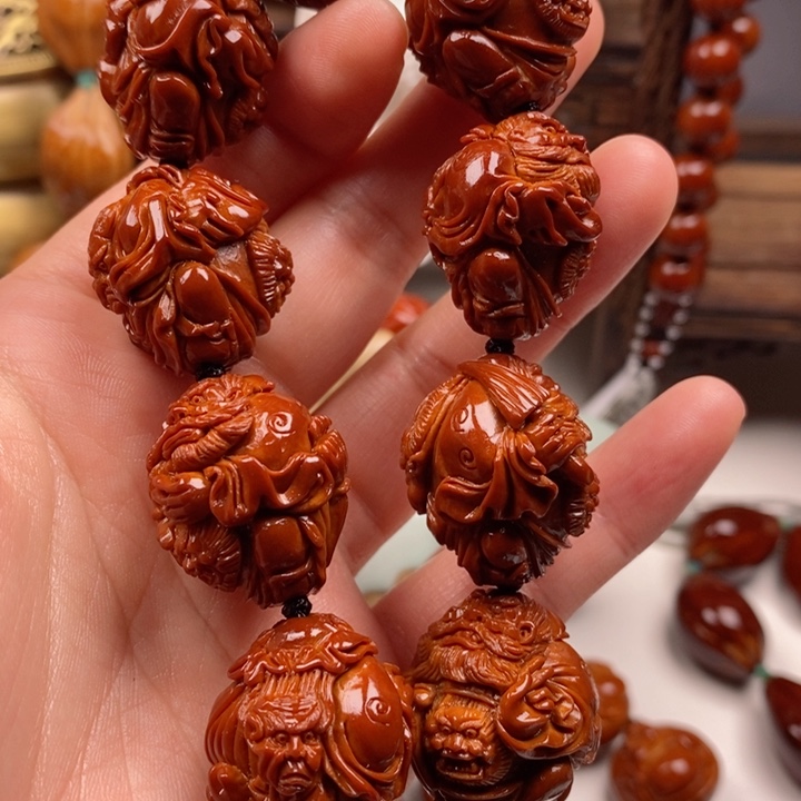 橄榄核吊坠云*鱼回血回血出